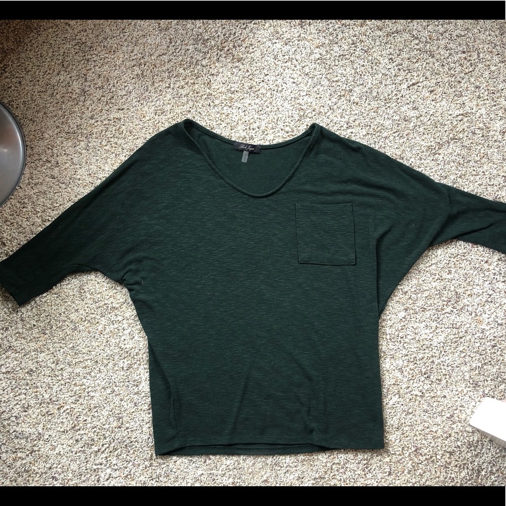 Laila Jayde Dark Green Long-Sleeve